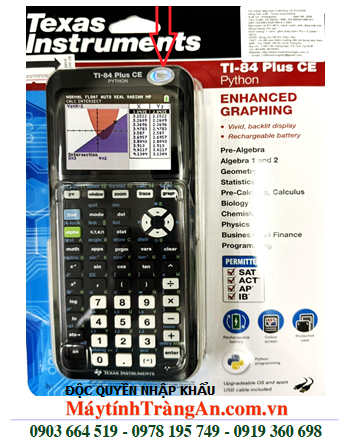 Texas Instruments Ti-84Plus CE PYTHON, Máy tính khoa học Lập trình Vẽ Đồ Thị Texas Instruments Ti-84Plus CE PYTHON /MẪU MỚI-CÓ SẲN